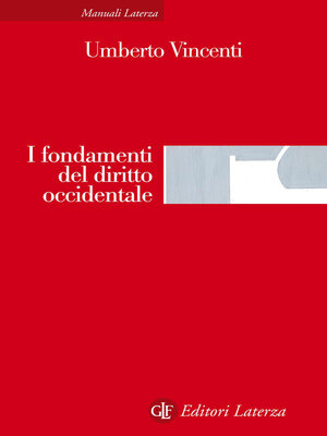 cover image of I fondamenti del diritto occidentale